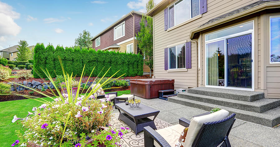 doors balcon resurfacing larson yard softlite luxuosa luxehuis impressionante quintal paisagem indrukwekkende porche pátio
