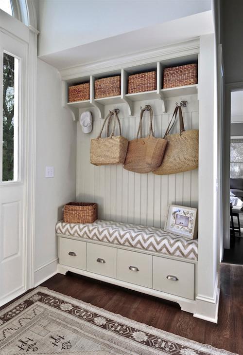 Benches with built in storage built in storage clears clutter