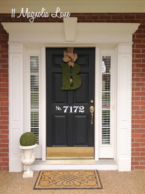 framing your door adds curb appeal