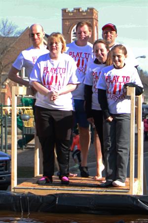 Larson Employees Polar Plunge